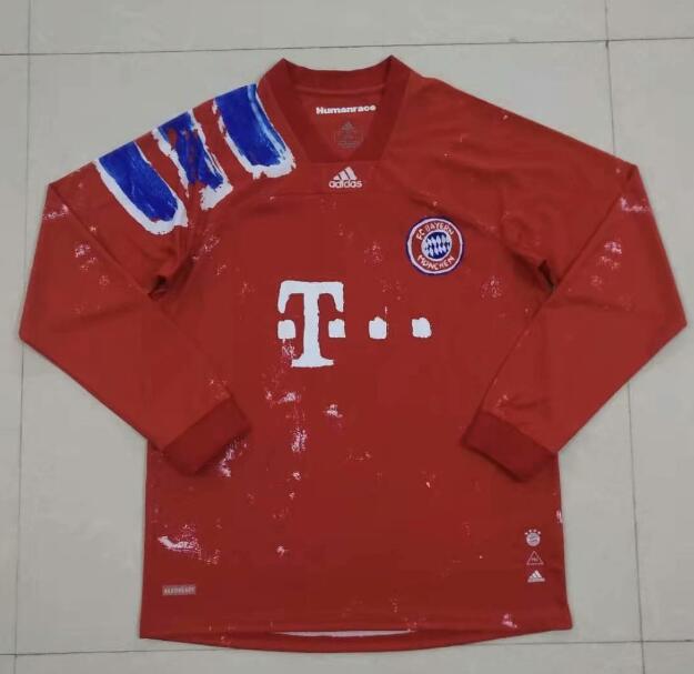 Bayern Munich Human Race Long Sleeve Soccer Jersey Shirt 2020/21